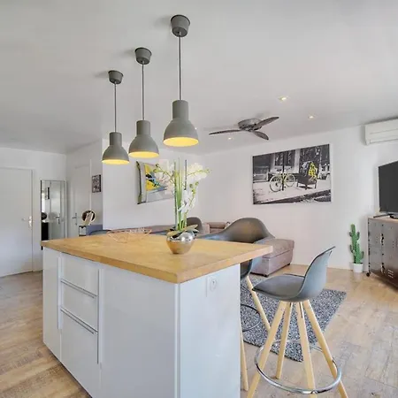 Ferienhaus Le Verdi - 1 Bedroom With Ac And Parking In Center Cannes