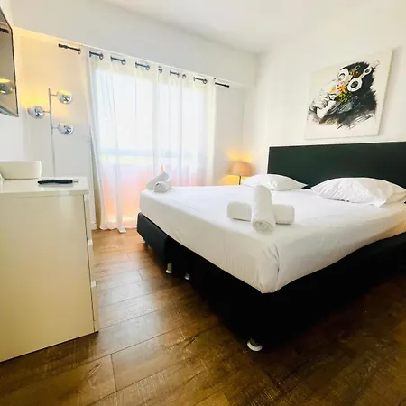 Le Verdi - 1 Bedroom With Ac And Parking In Center 度假居 戛纳