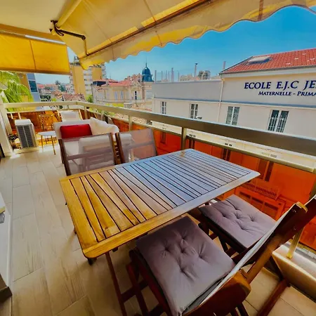 Le Verdi - 1 Bedroom With Ac And Parking In Center Cannes